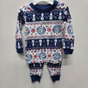 Casepack Of Boys Frozen Pajama Sets - Blue and White